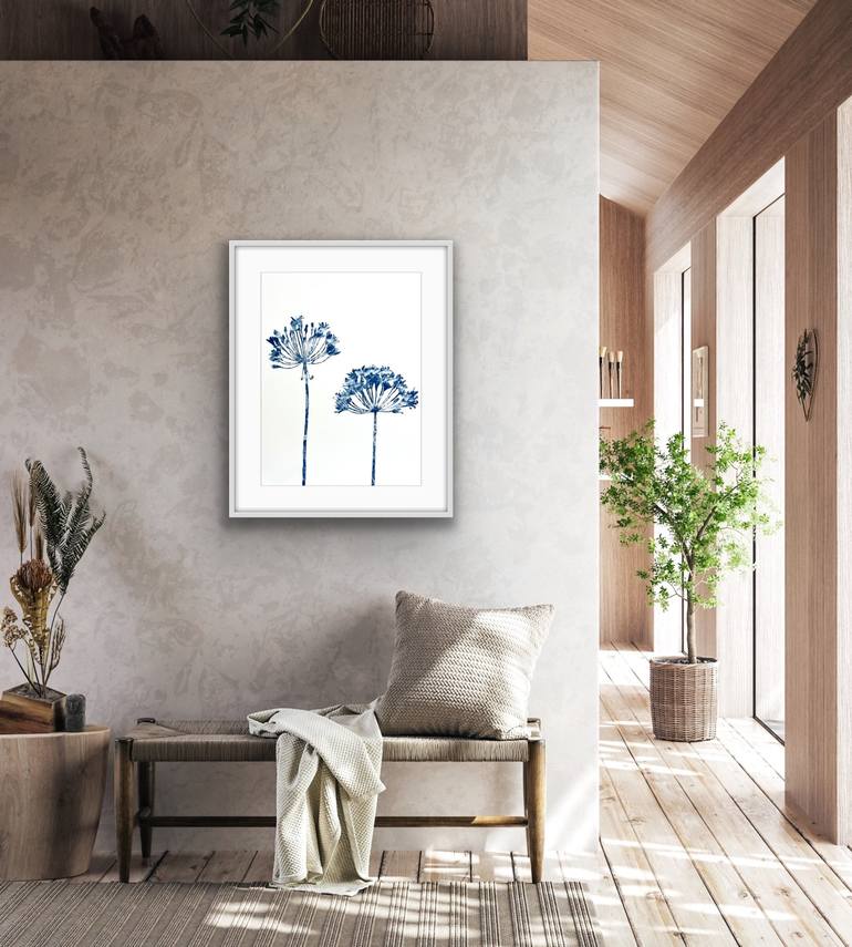 Original Floral Painting by Christine So