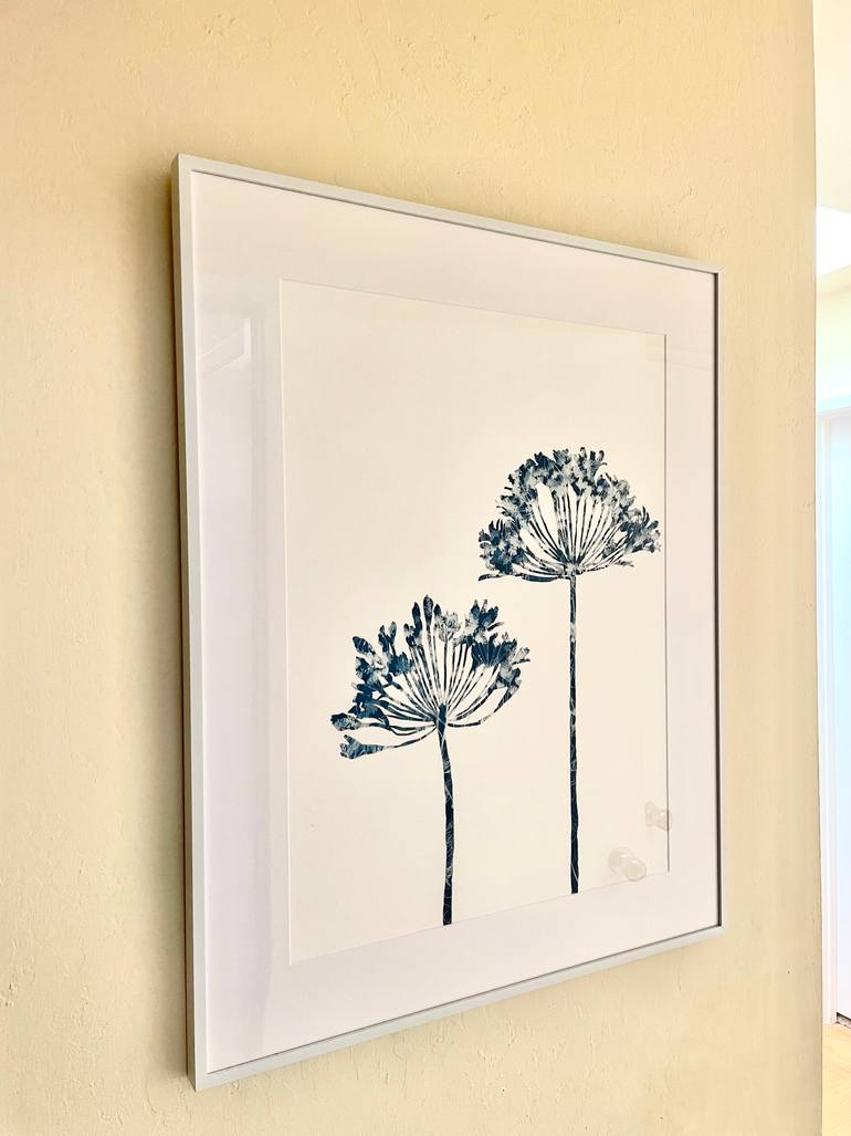 Original Contemporary Floral Painting by Christine So