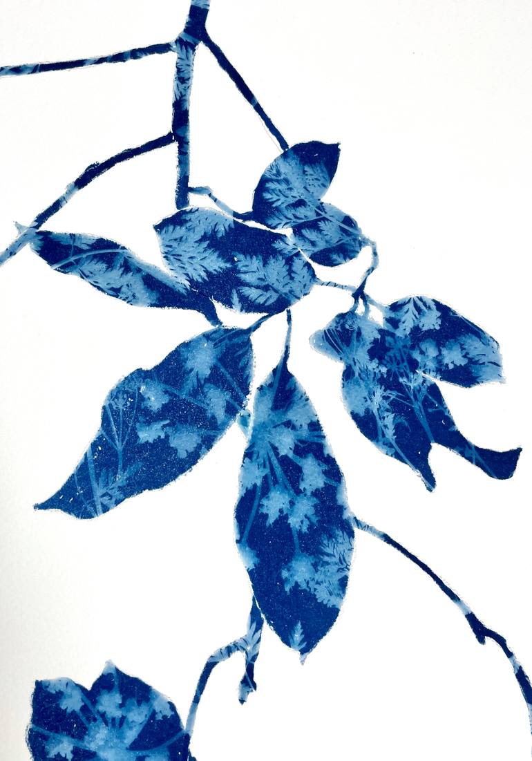 Original Abstract Nature Painting by Christine So