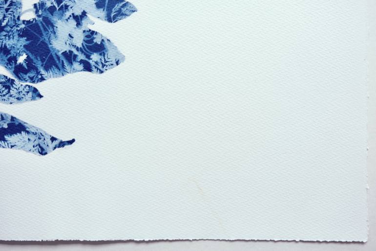 Original Abstract Botanic Painting by Christine So