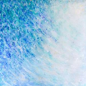 Collection Blue Bay (Acrylic paintings inspired by the San Francisco Bay's changing colors)