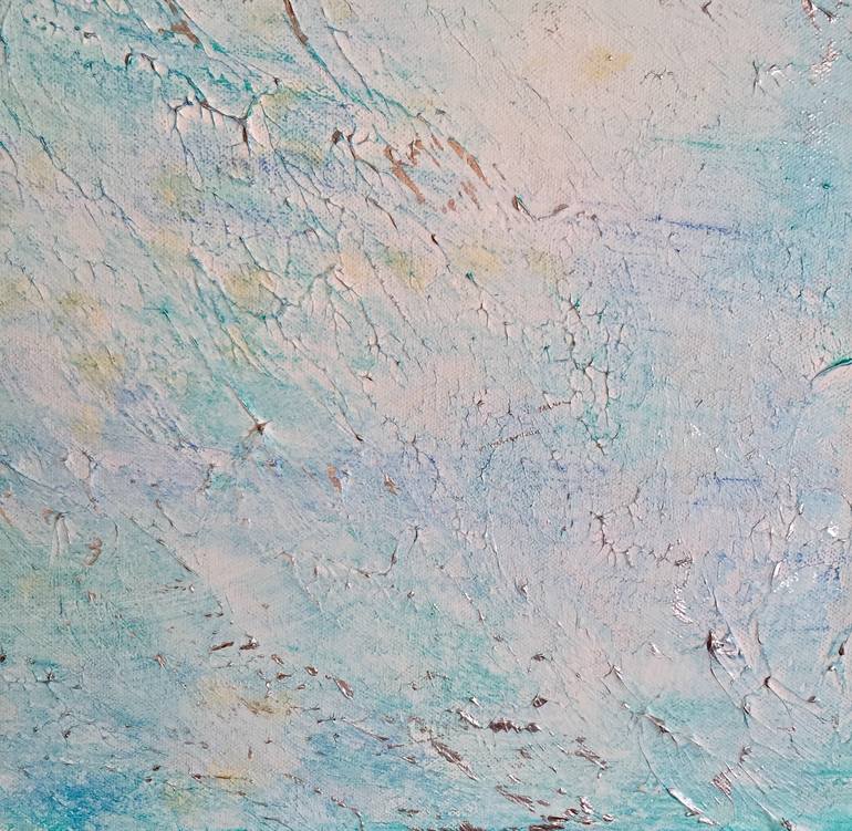 Original Abstract Water Painting by Christine So