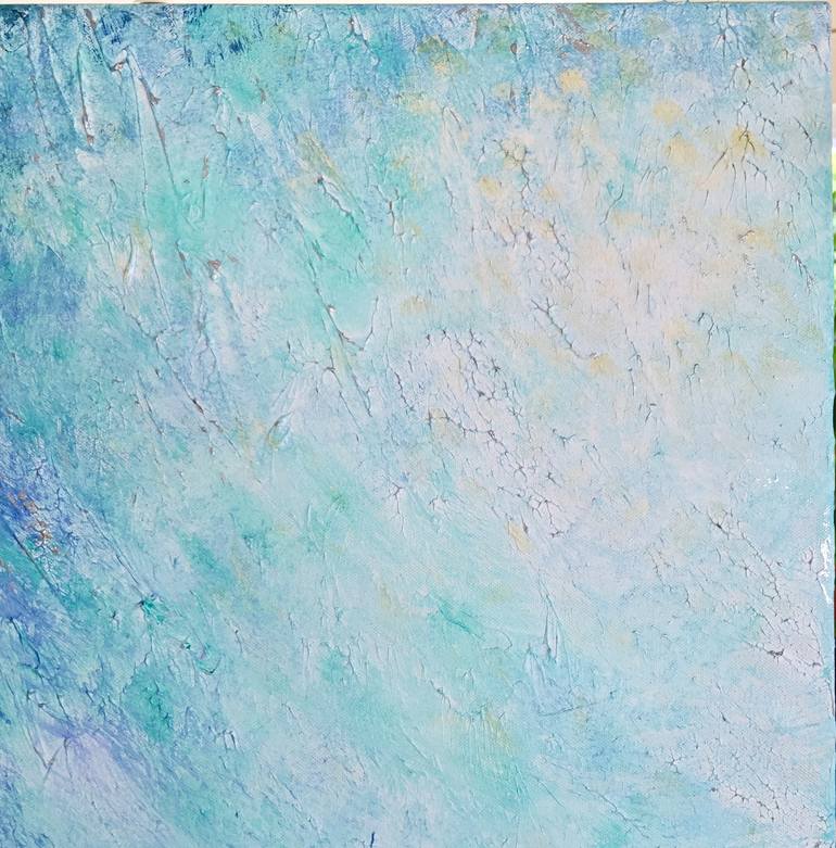 Original Abstract Water Painting by Christine So