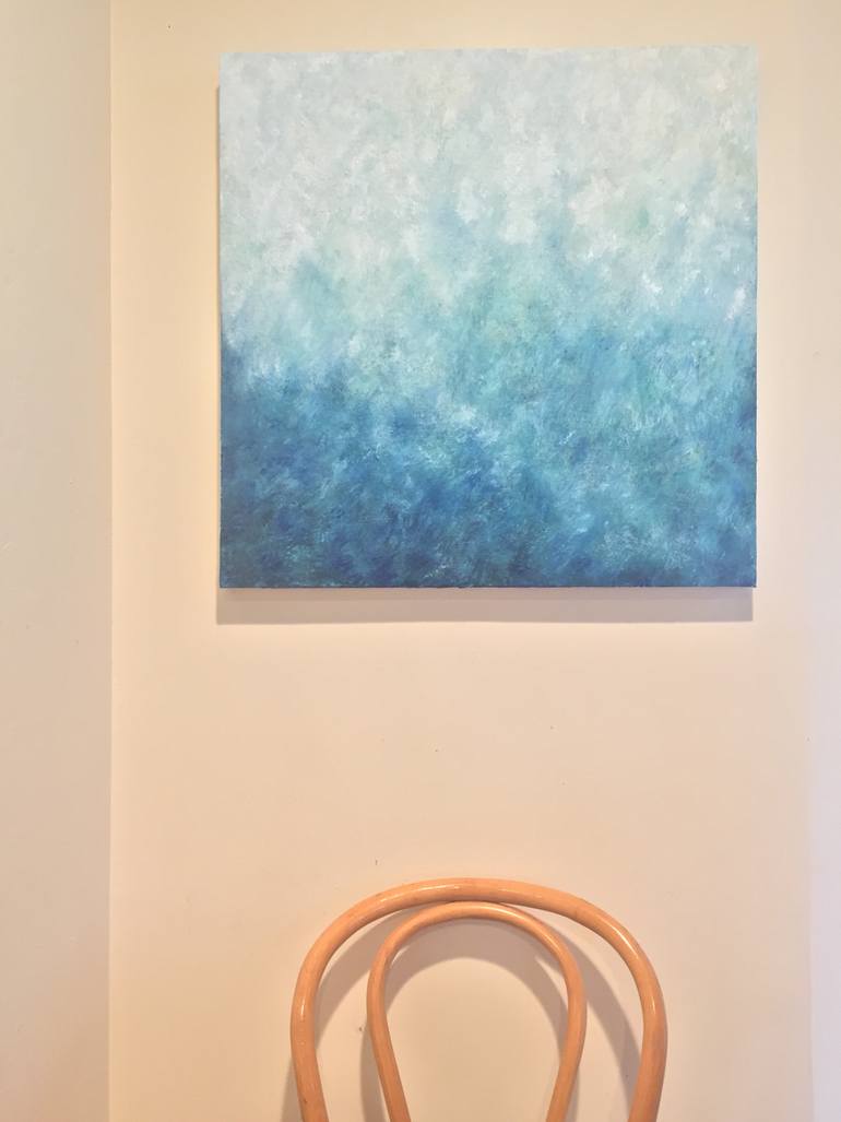 Original Abstract Water Painting by Christine So