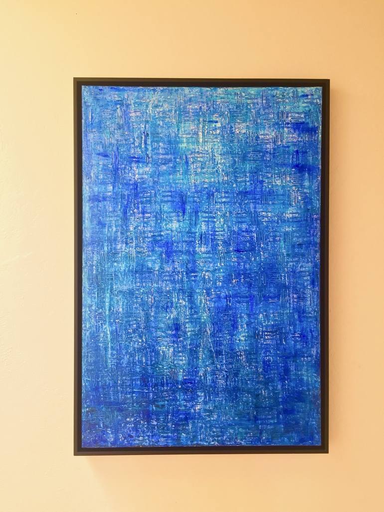 Original Minimalism Abstract Painting by Christine So