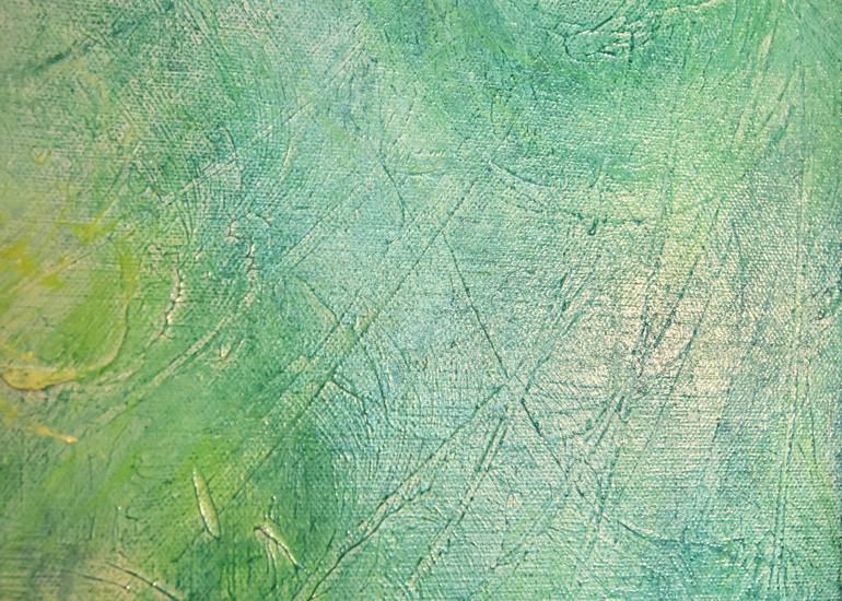 Original Abstract Water Painting by Christine So