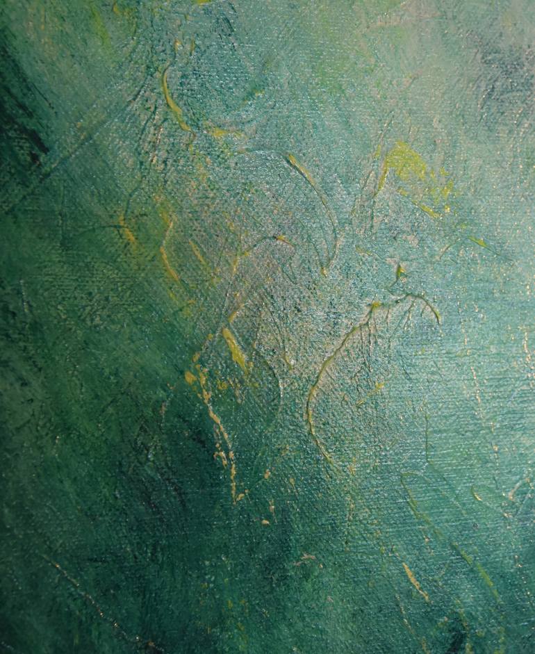Original Abstract Water Painting by Christine So