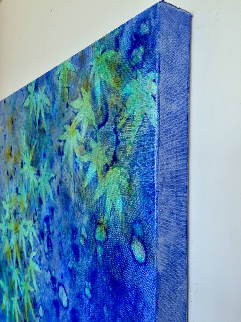 Original Expressionism Nature Painting by Christine So