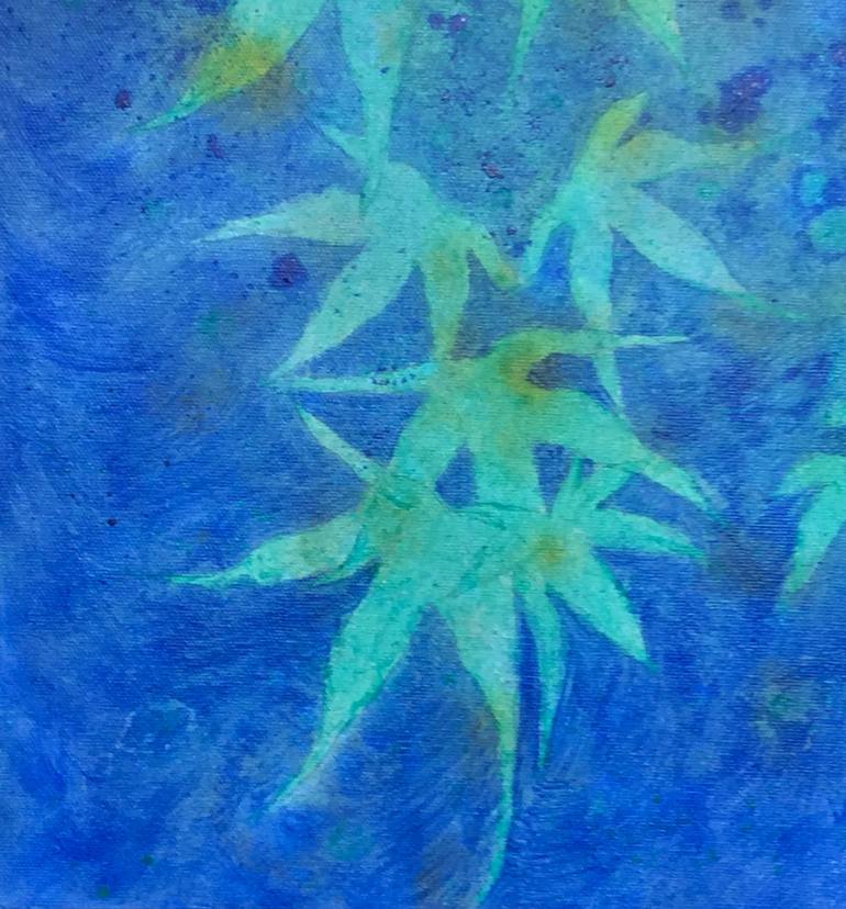 Original Expressionism Nature Painting by Christine So