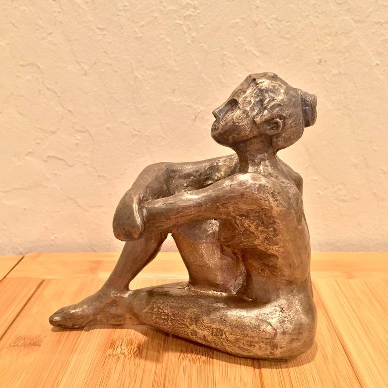 Original Figurative Nude Sculpture by Christine So