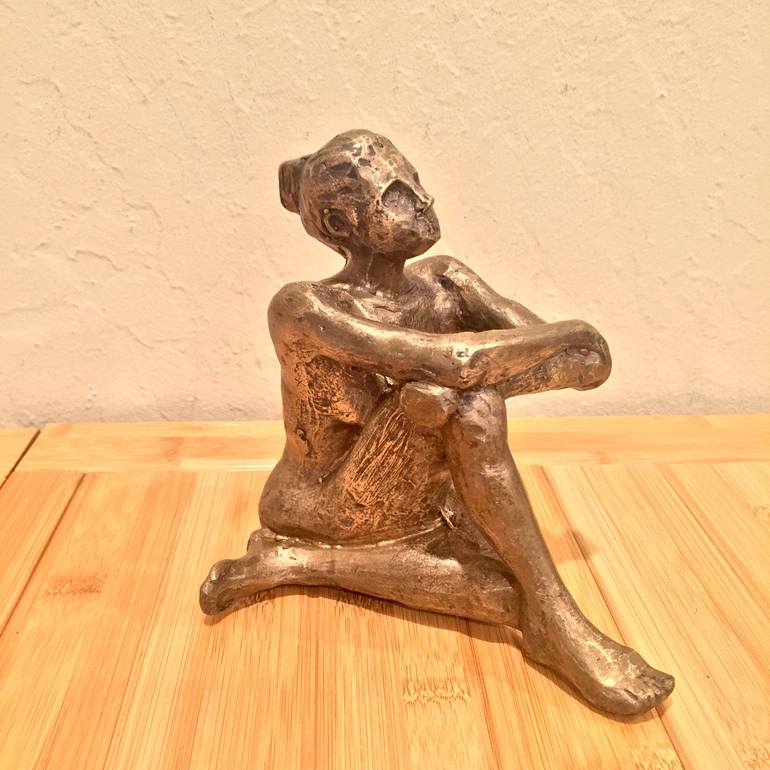 Original Figurative Nude Sculpture by Christine So