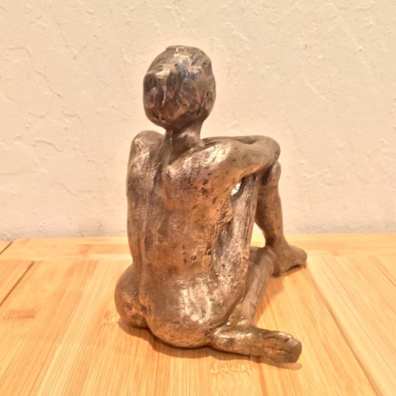 Original Figurative Nude Sculpture by Christine So