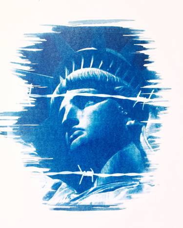 Lady Liberty’s Promise Broken - Limited Edition of 1 thumb