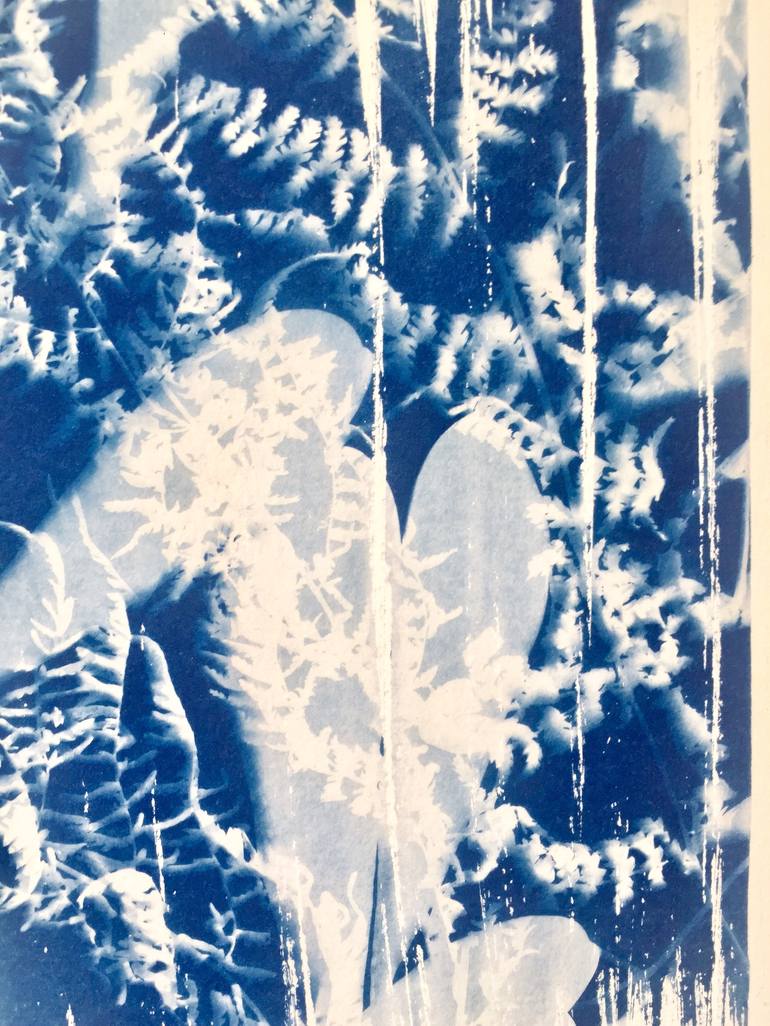 Original Abstract Nature Printmaking by Christine So