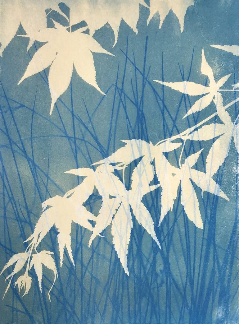 Original Fine Art Botanic Printmaking by Christine So