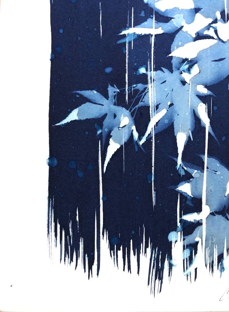 Original Illustration Botanic Printmaking by Christine So