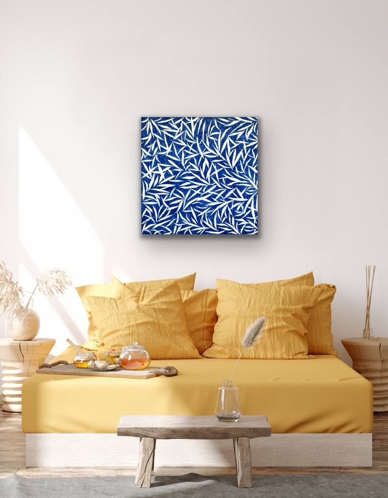 Original Abstract Patterns Painting by Christine So