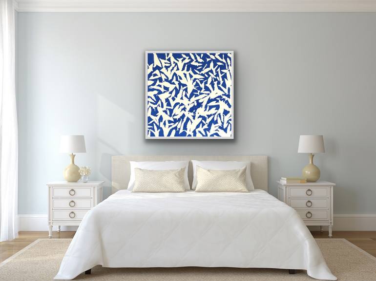 Original Abstract Patterns Painting by Christine So