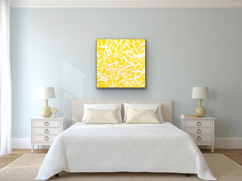 Original Abstract Expressionism Patterns Painting by Christine So