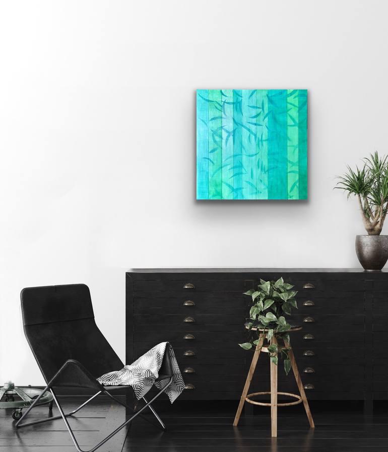 Original Abstract Nature Painting by Christine So