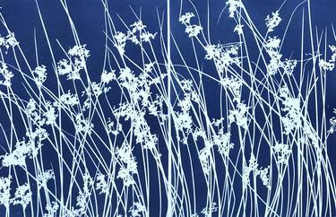 Bending Wild Grass Diptych - Limited Edition of 1 thumb
