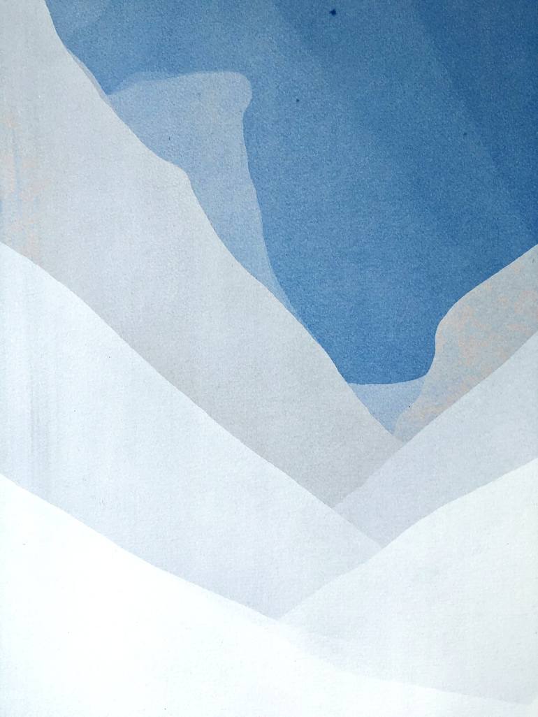 Original Minimalism Abstract Printmaking by Christine So