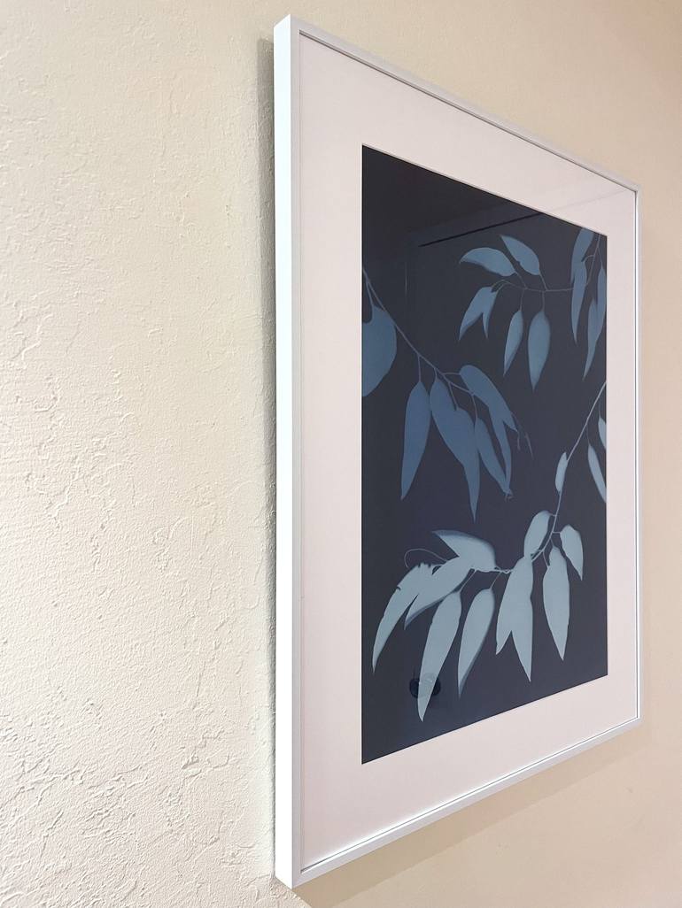 Original Monochrome Nature Printmaking by Christine So