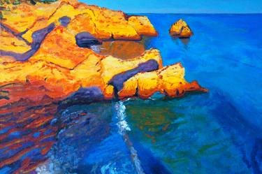Original Impressionism Seascape Paintings by Ralu Per