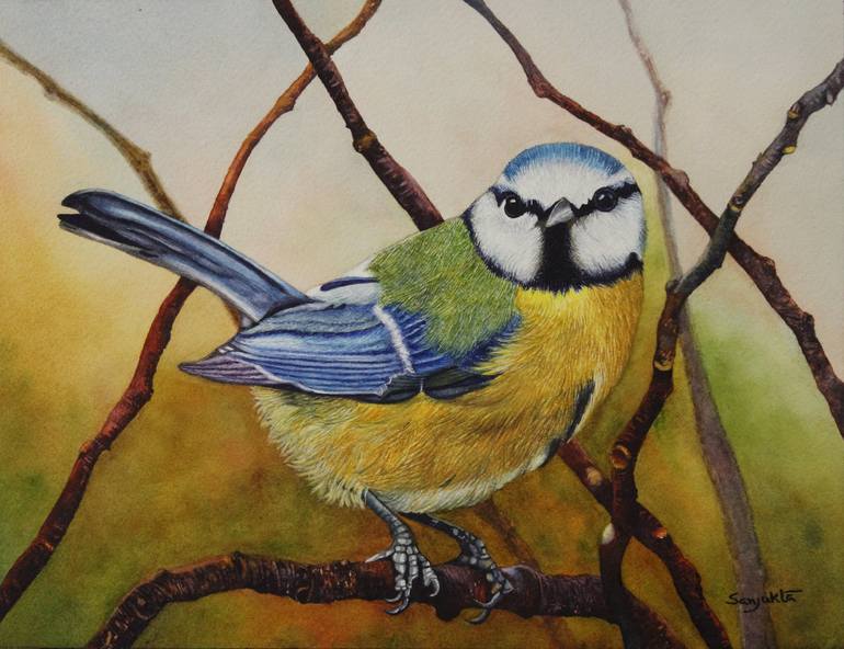 Print of Realism Animal Paintings by Sanjukta Acharya