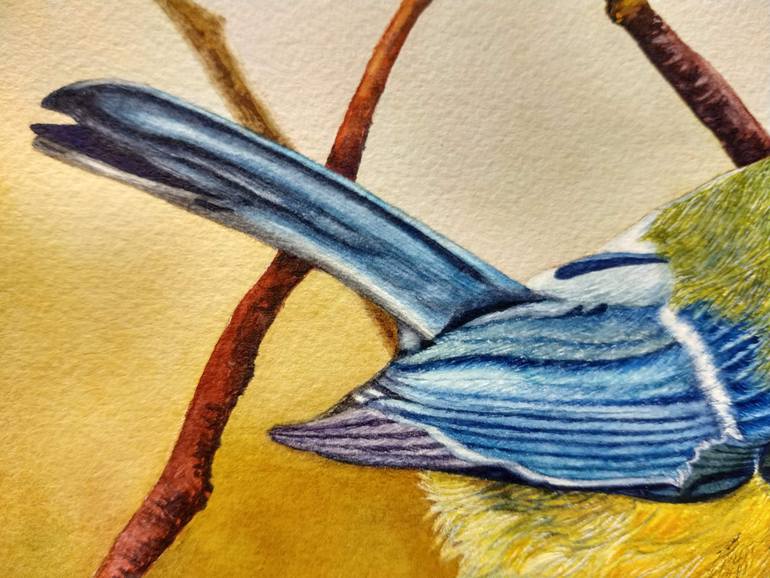 Original Figurative Animal Painting by Sanjukta Acharya