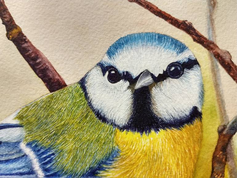 Original Figurative Animal Painting by Sanjukta Acharya