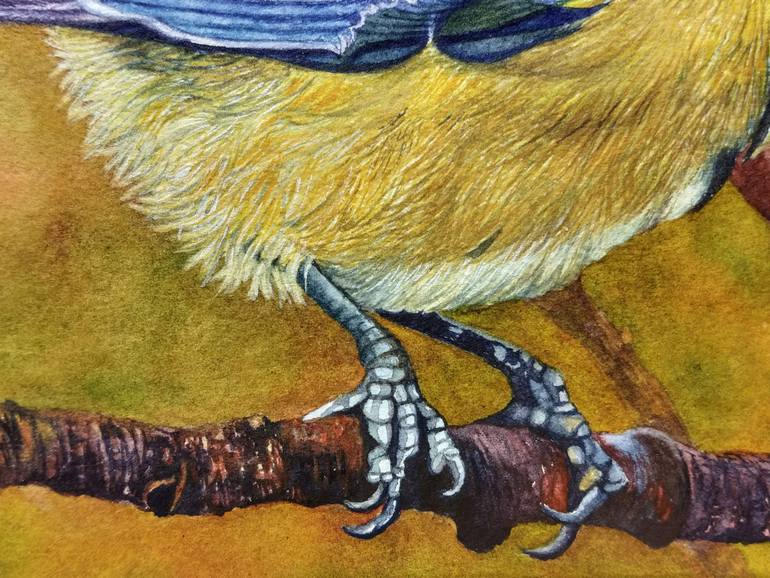 Original Figurative Animal Painting by Sanjukta Acharya