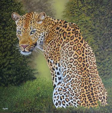 Original Realism Animal Paintings by SANJUKTA ACHARYA