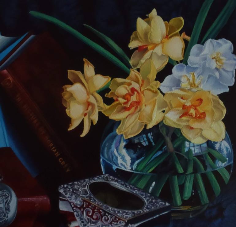 Original Still Life Painting by SANJUKTA ACHARYA