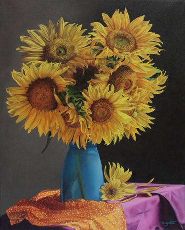 Original Realism Still Life Paintings by SANJUKTA ACHARYA