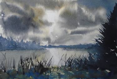 Original Water Painting by Rob Hutchings
