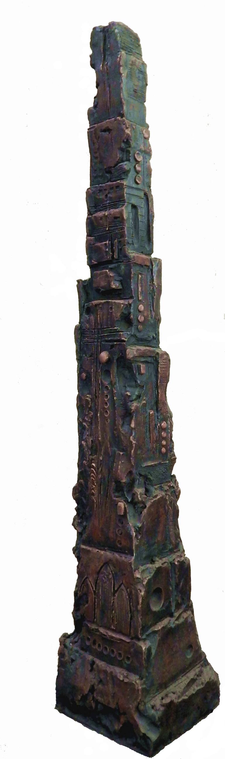 Original Abstract Architecture Sculpture by Marcello Mancuso