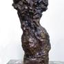 work of 1995,
bronze woman's torso made of lost wax.