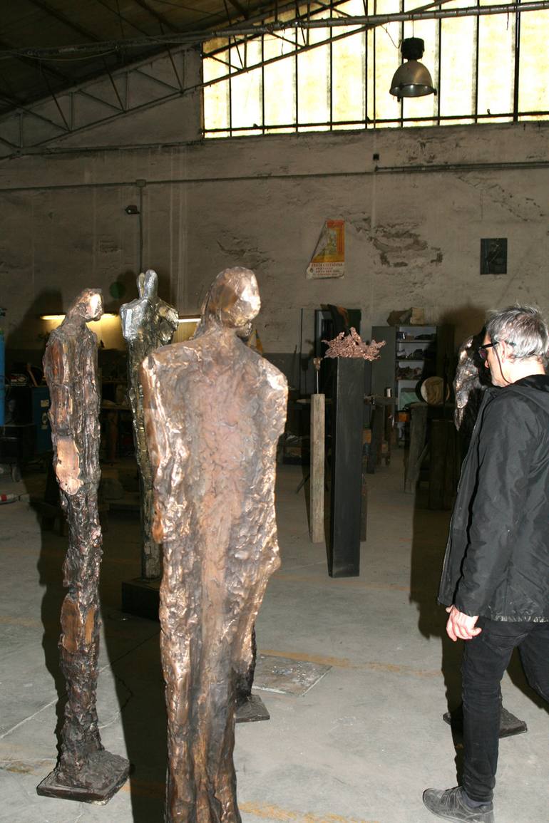 Original Abstract Expressionism Abstract Sculpture by Marcello Mancuso