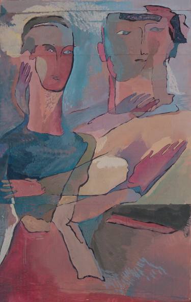 Print of People Paintings by Vita Fomenko