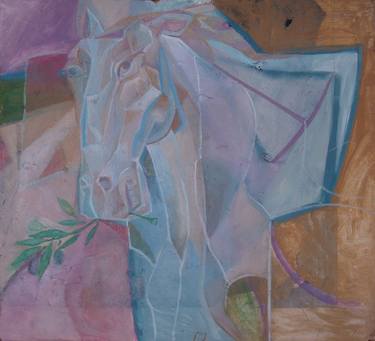 Print of Modern Horse Paintings by Vita Fomenko