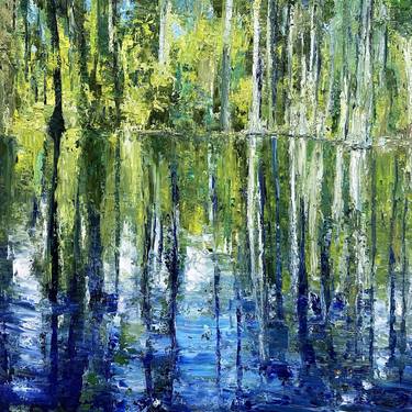 Original Impressionism Water Paintings by Maria-Victoria Checa