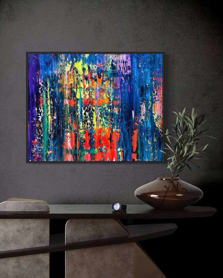 Original Contemporary Abstract Painting by Maria-Victoria Checa