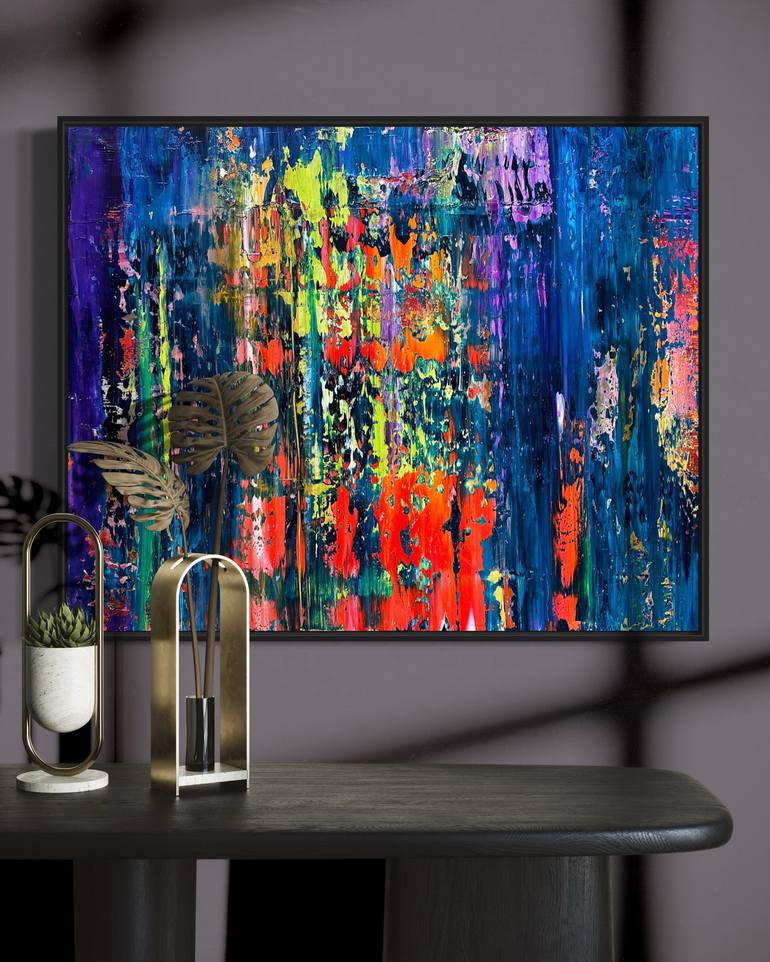 Original Contemporary Abstract Painting by Maria-Victoria Checa