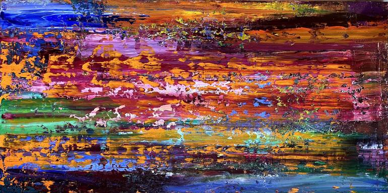 Original Contemporary Abstract Paintings by Maria-Victoria Checa