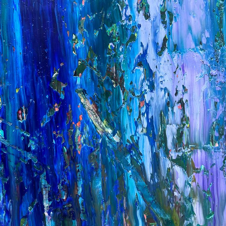 Original Contemporary Abstract Painting by Maria-Victoria Checa