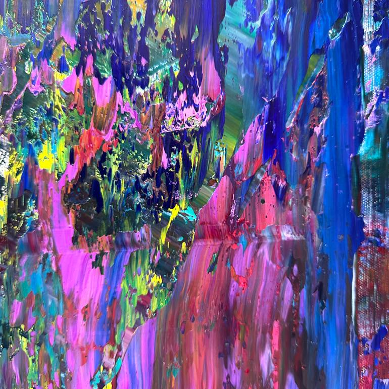 Original Contemporary Abstract Painting by Maria-Victoria Checa