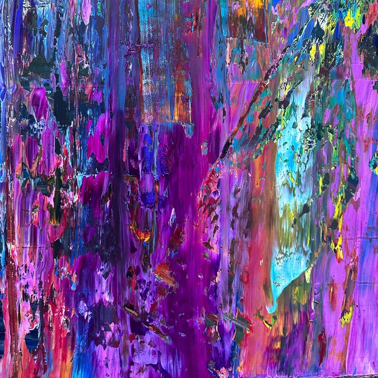 Original Contemporary Abstract Painting by Maria-Victoria Checa