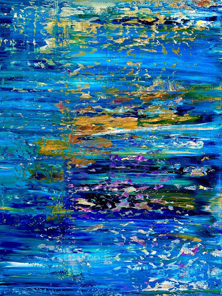 Original Contemporary Abstract Paintings by Maria-Victoria Checa