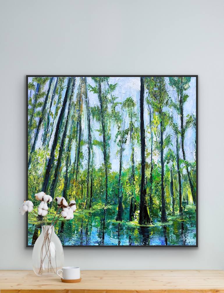 Original Contemporary Landscape Painting by Maria-Victoria Checa